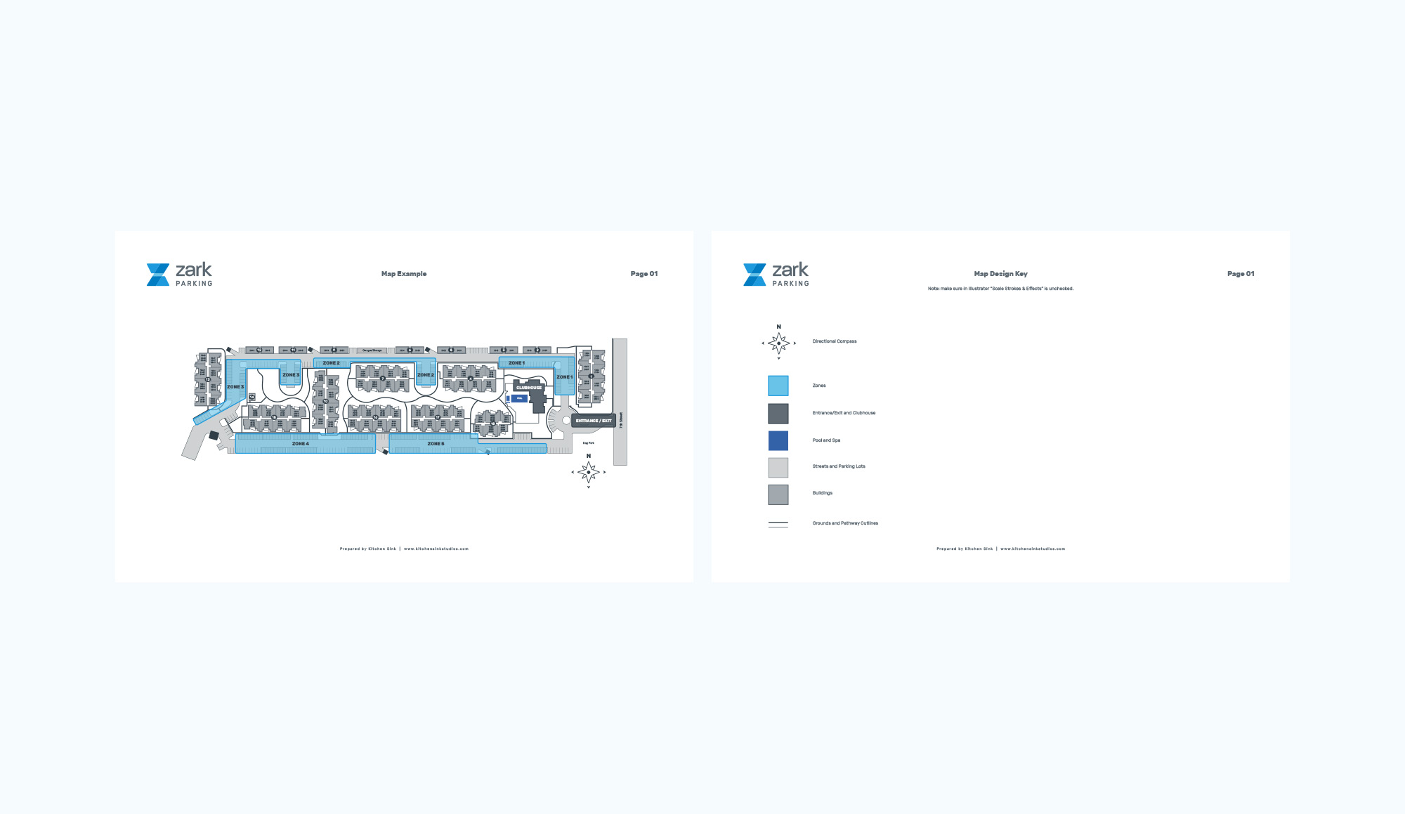 Zark Map Key Kitchen Sink